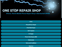 Tablet Screenshot of onestoprepairit.com